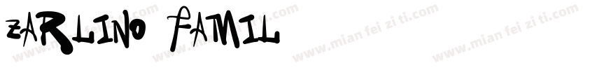 Zarlino Family字体转换